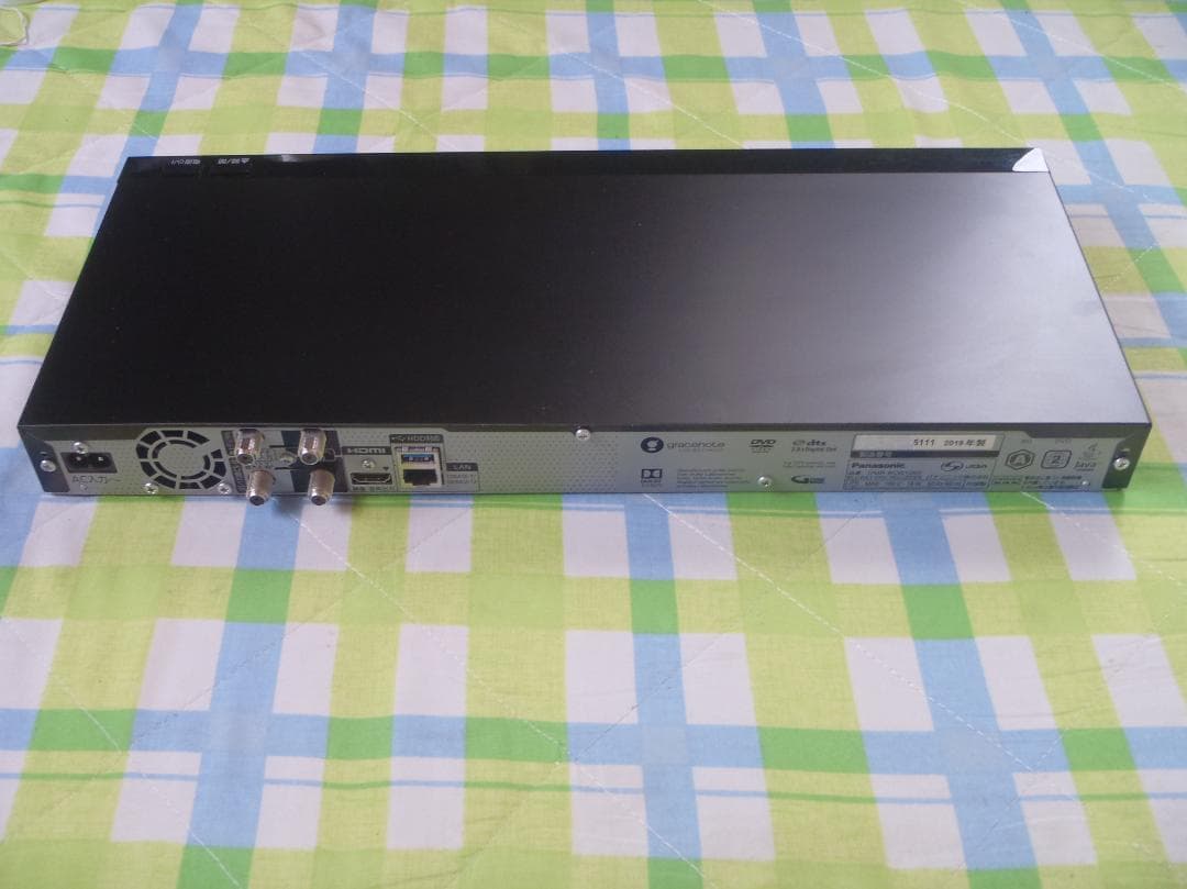 MAYAMIYU　ブルーレイレコーダー　DMR-BCW1060