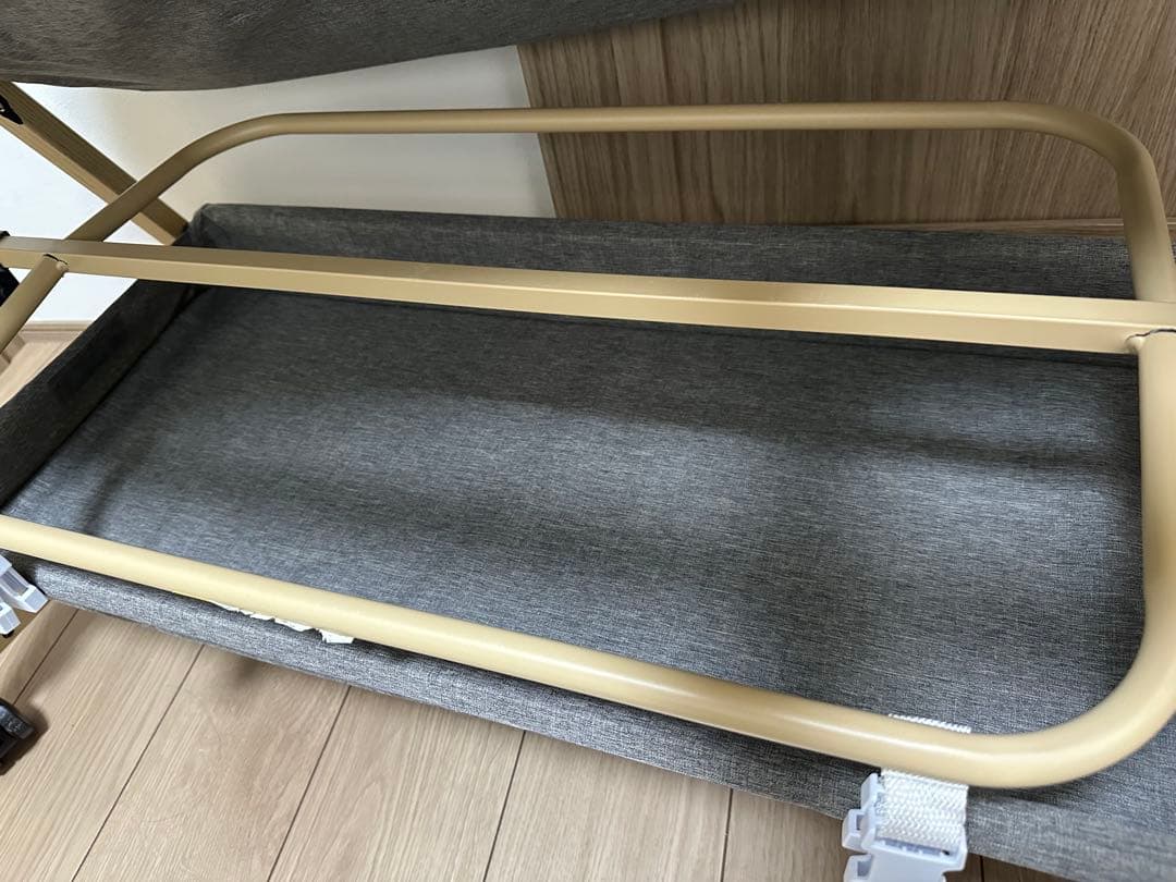 HZDMJベビーベット（持ち運び 折りたたみ)◆高さ６段階調節◆添い寝ベッド