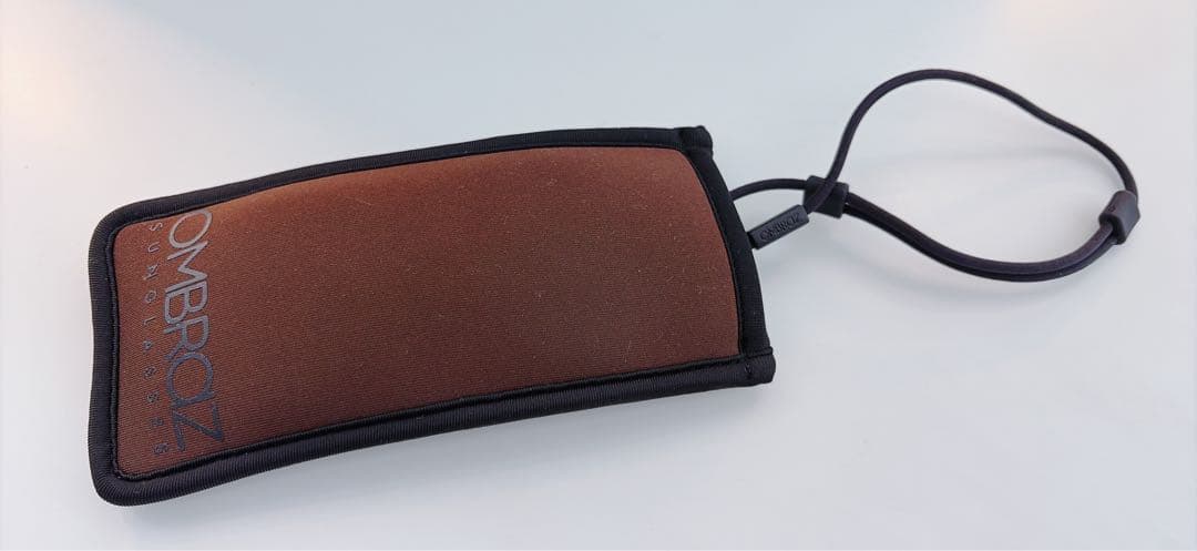 OMBRAZ LEGGERO CHARCOAL×BLUE MIRROR LENS