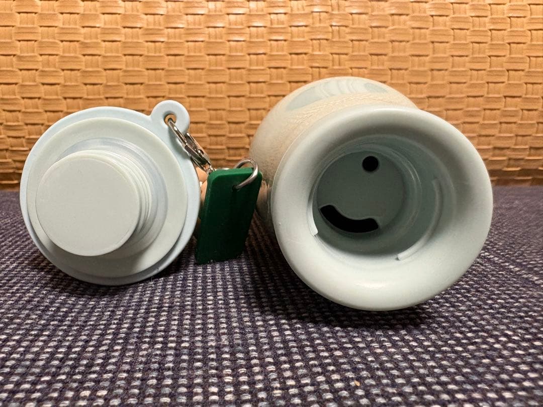 【未使用に近い】ジェラートピケ スターバックス　ステンレスボトル　ミントグリーン