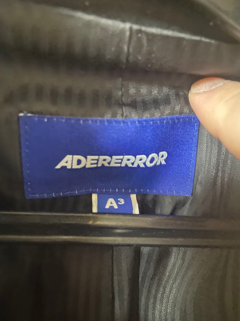 ADERERROR テーラードジャケット A3