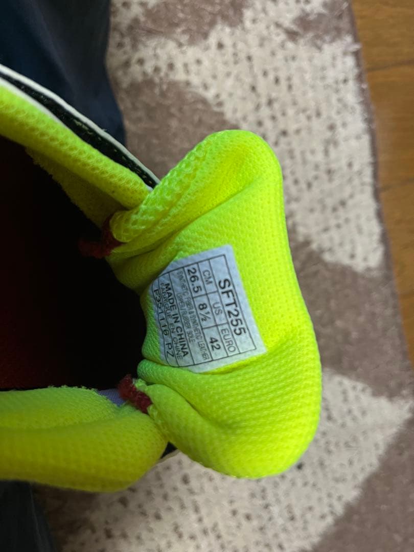 asics 野球トレーニングシューズ26.5cm 赤/黄