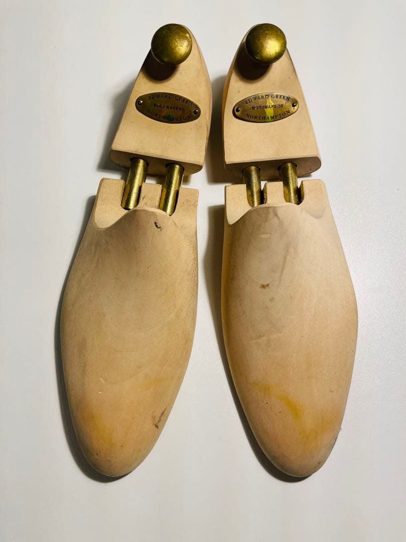 【chichimaru_】エドワードグリーン シューツリー2セット7.5E