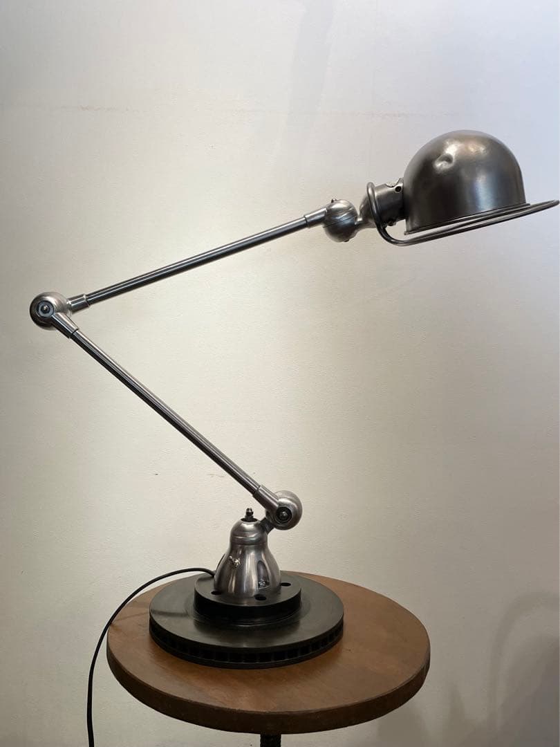 2. JIELDE 2bras ジェルデ ヴィンテージ アトリエランプ フランス