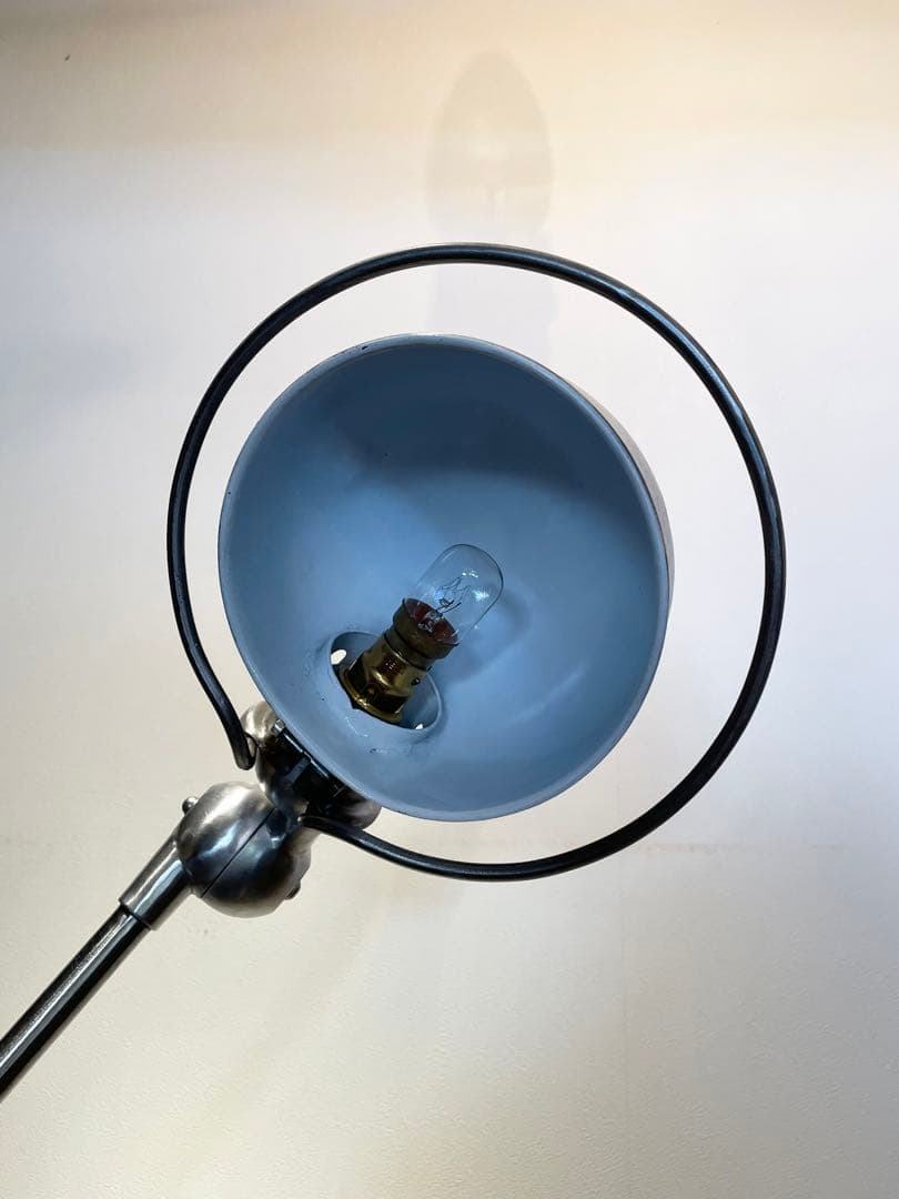 2. JIELDE 2bras ジェルデ ヴィンテージ アトリエランプ フランス