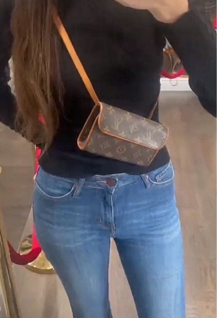 Louis Vuitton モノグラム フランティーヌベルトバッグ