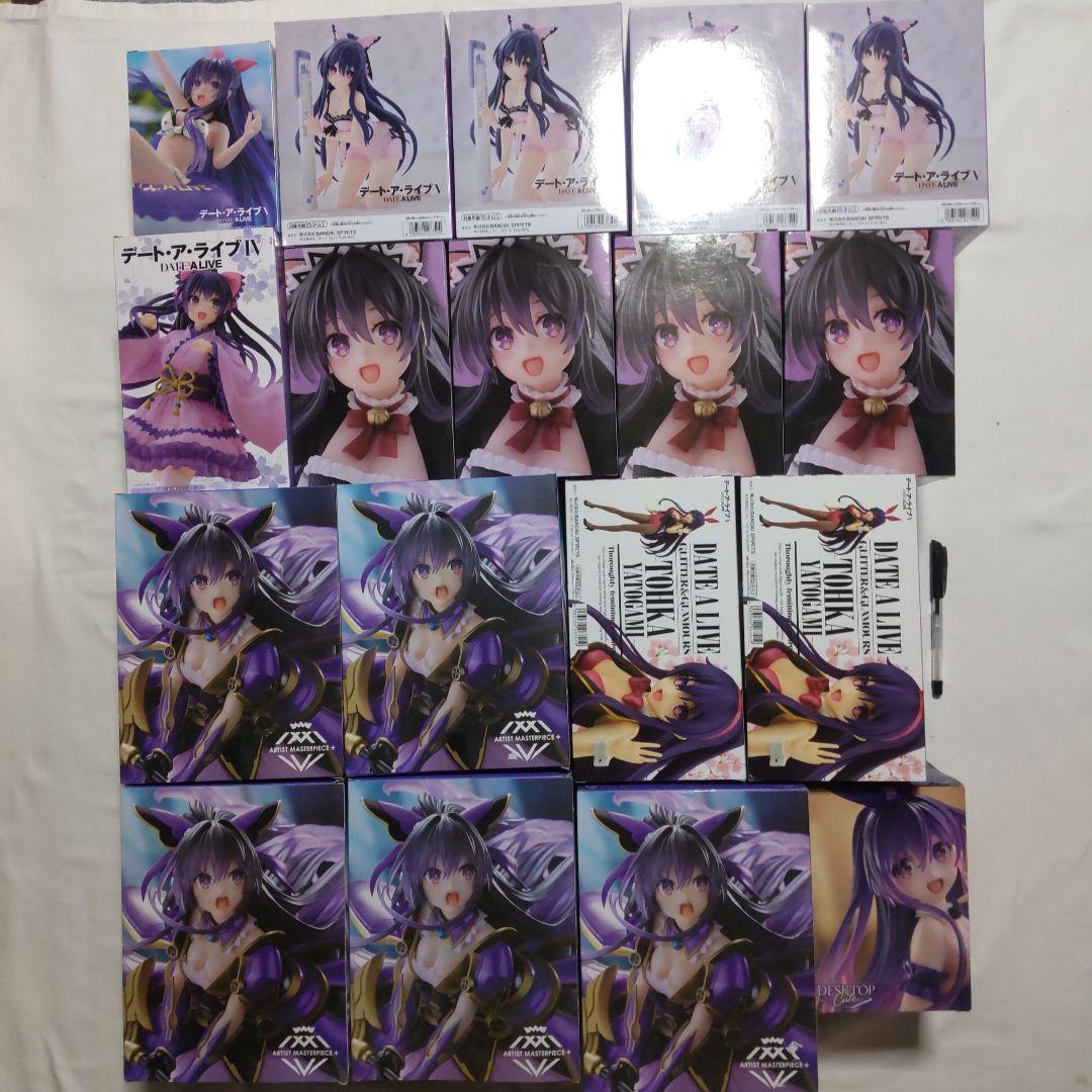 デート.ア.アライブV 夜刀神十香 プライズ景品 フィギュア 7種18体セット