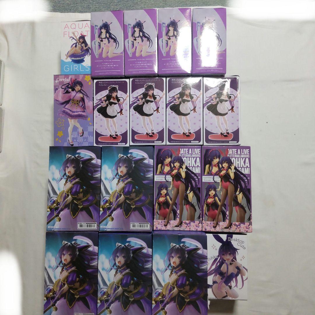 デート.ア.アライブV 夜刀神十香 プライズ景品 フィギュア 7種18体セット