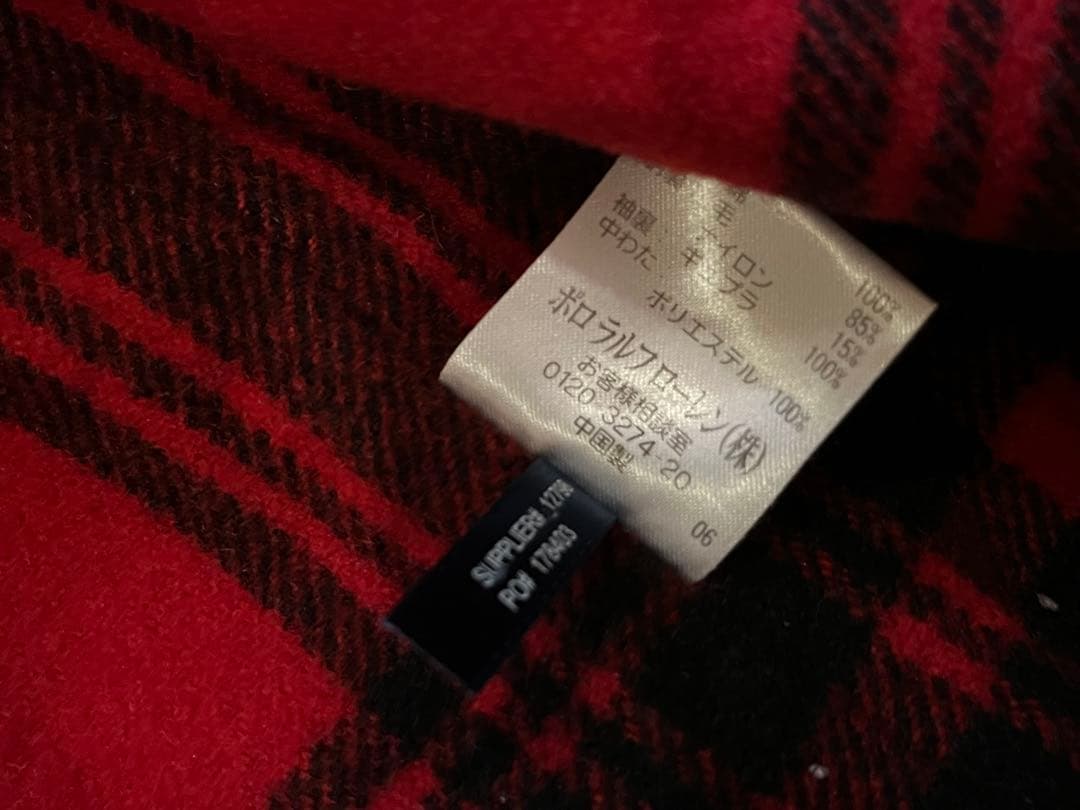 Polo Ralph Lauren デニムカバーオール フリースインナー L