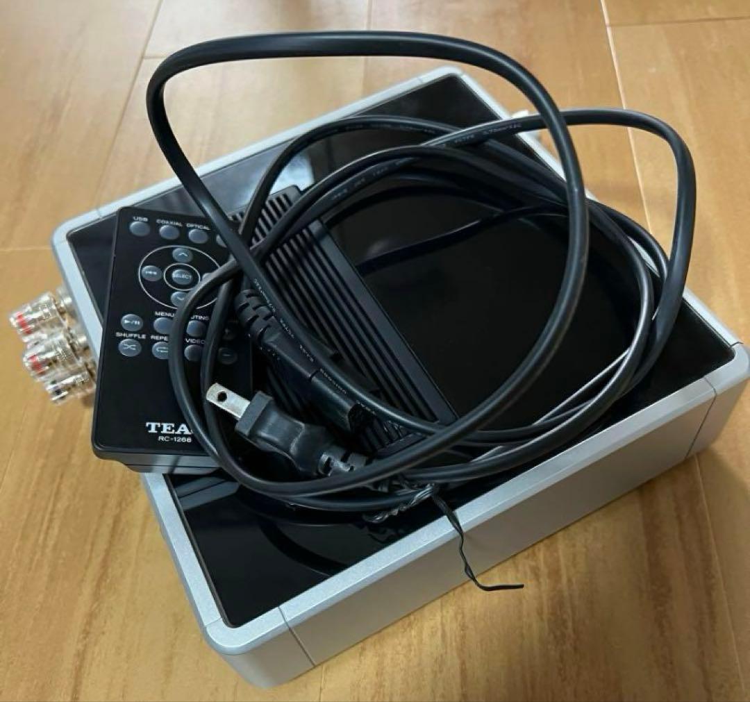 美品　TEAC A-H01 USB DAC ステレオプリメインアンプ シルバー