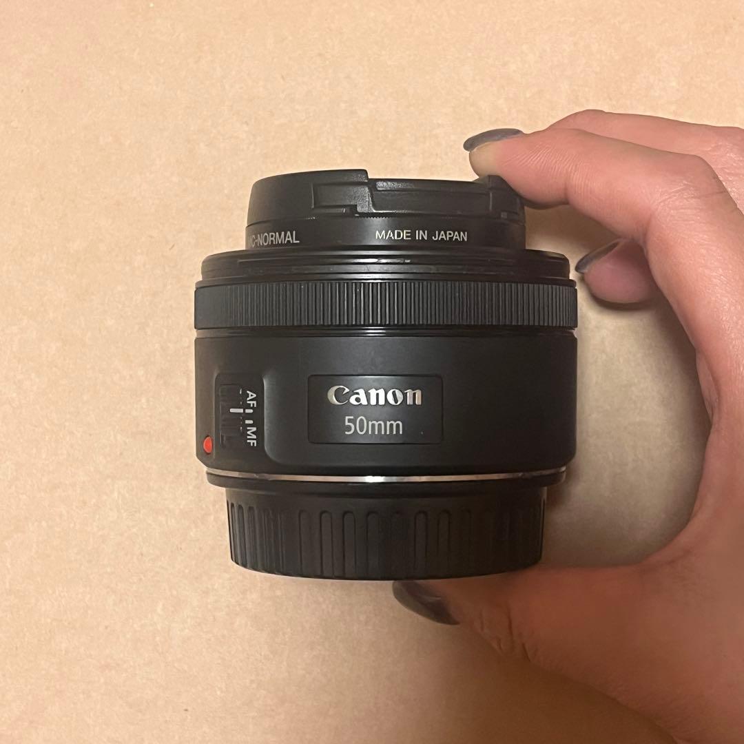 Canon EF50mm f1.8 STM(フィルター付き)