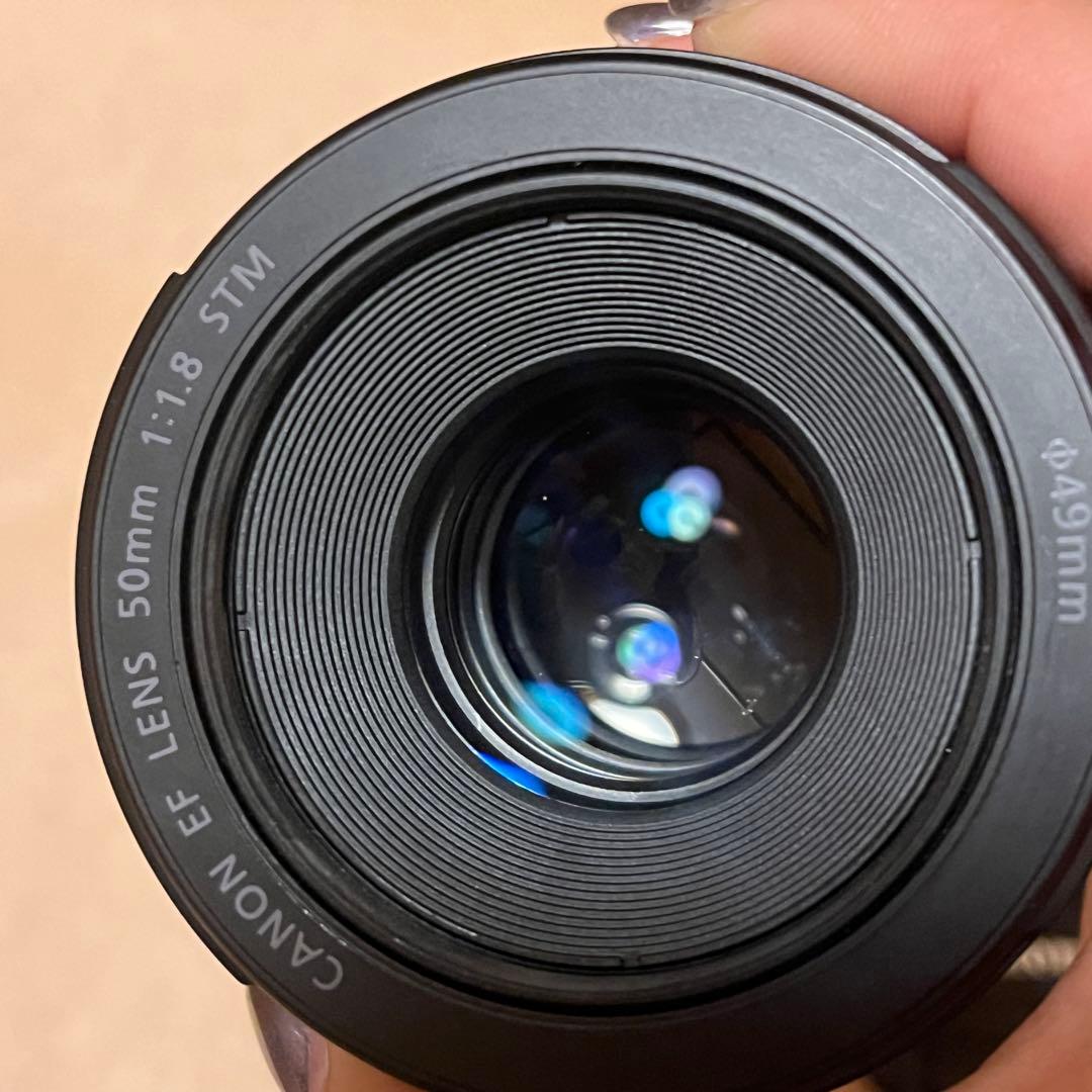 Canon EF50mm f1.8 STM(フィルター付き)