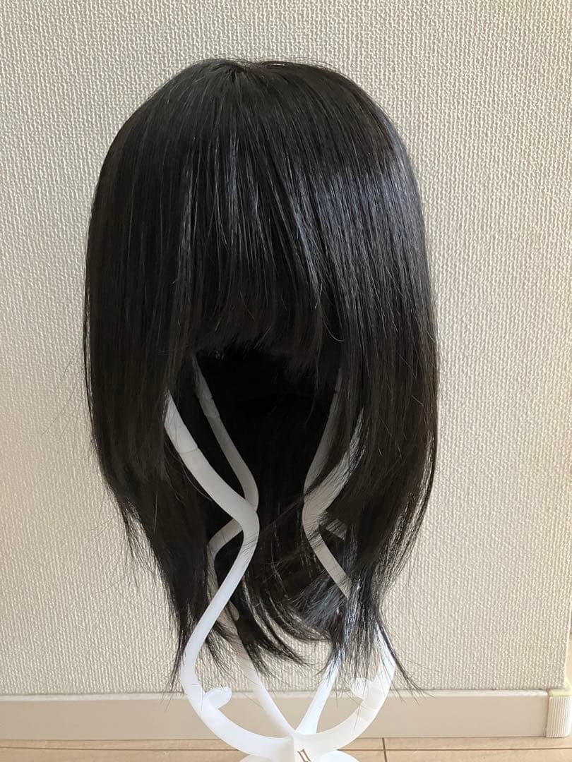 あっちパパ　人毛mix ウィッグ　シアーミディ