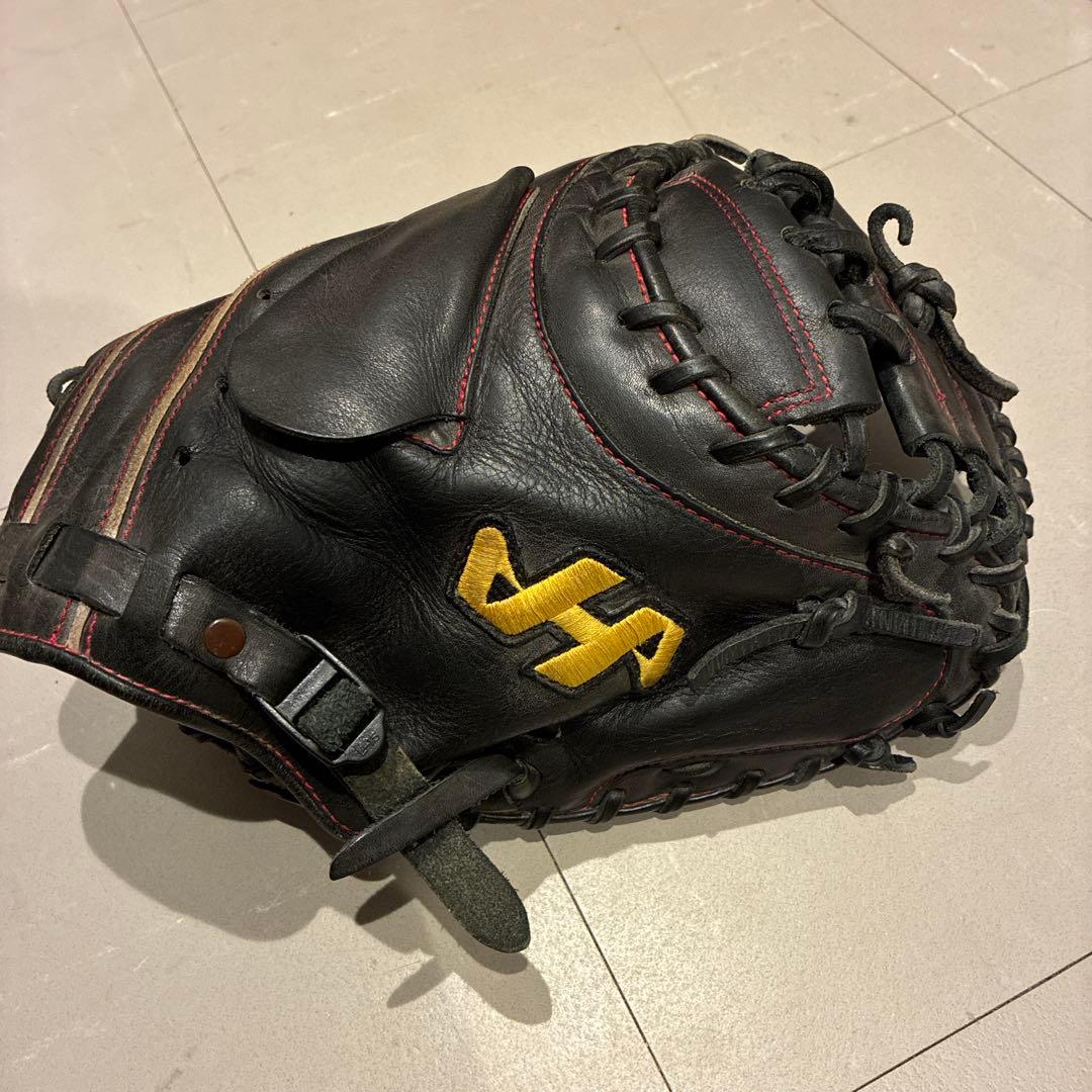 美品　ハタケヤマ　キャッチャーミット　公式戦対応　値段交渉可能