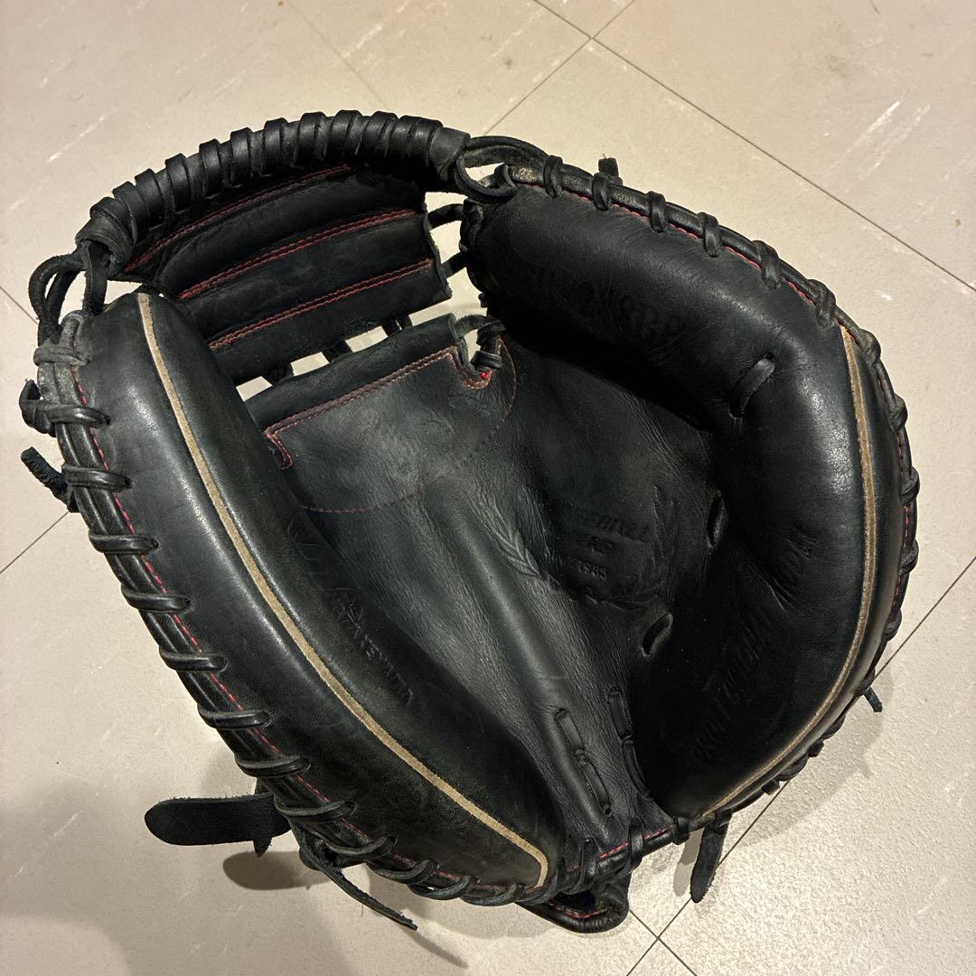 美品　ハタケヤマ　キャッチャーミット　公式戦対応　値段交渉可能