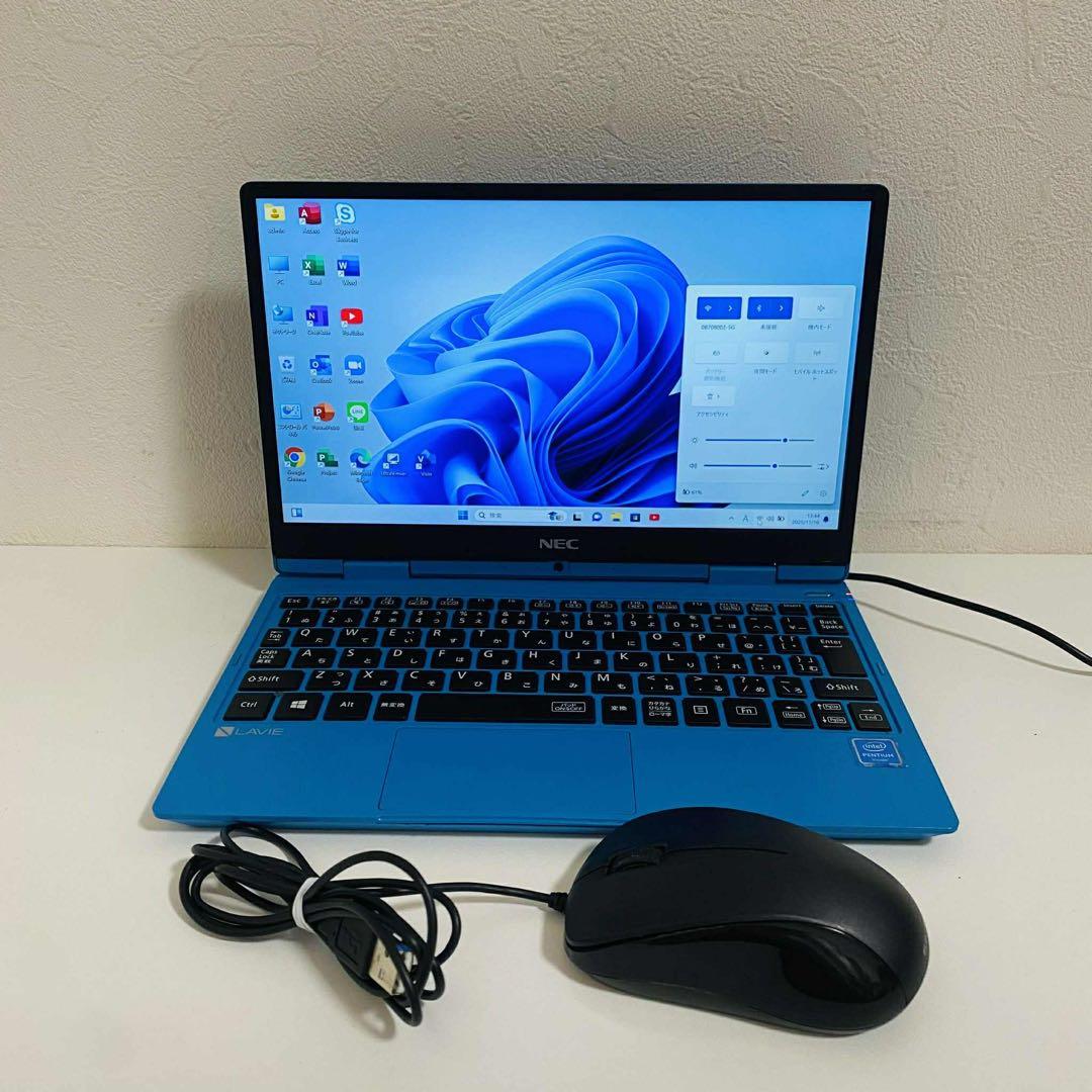 Y49 NECノートパソコンSSD高速コンパクト Windows11オフィス付き