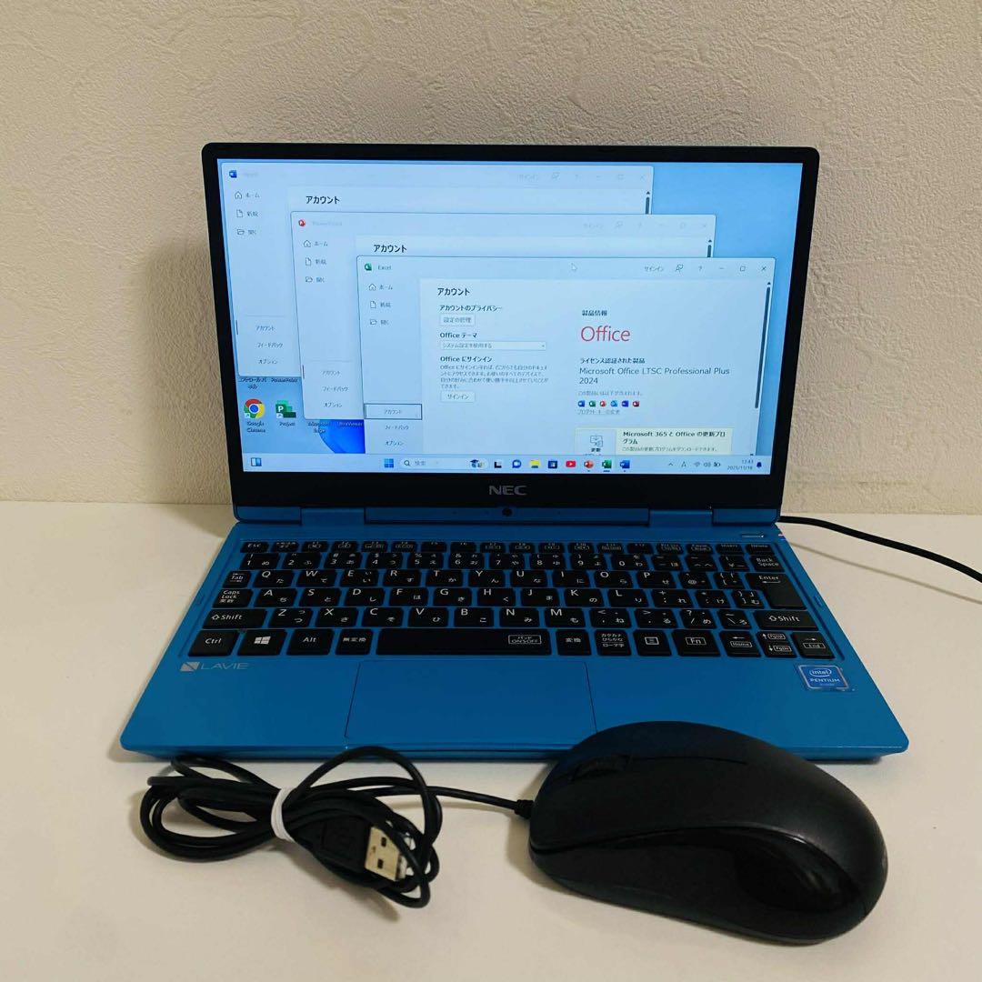 Y49 NECノートパソコンSSD高速コンパクト Windows11オフィス付き