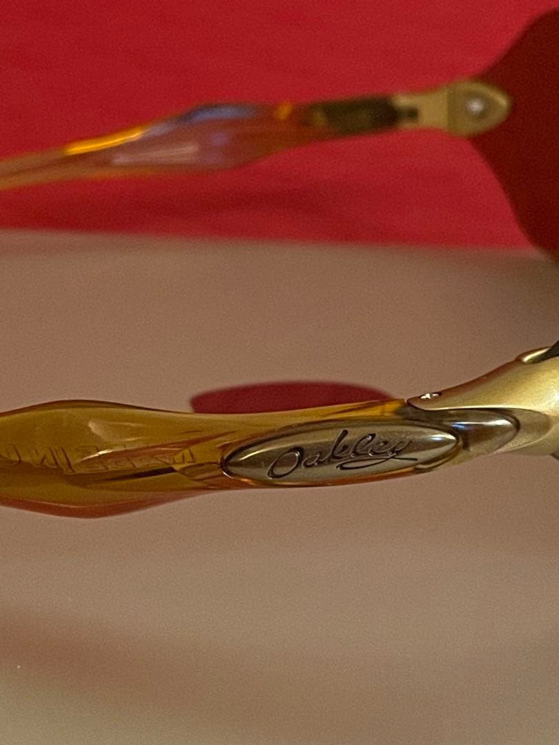 小物 90's Oakley flame less sunglasses