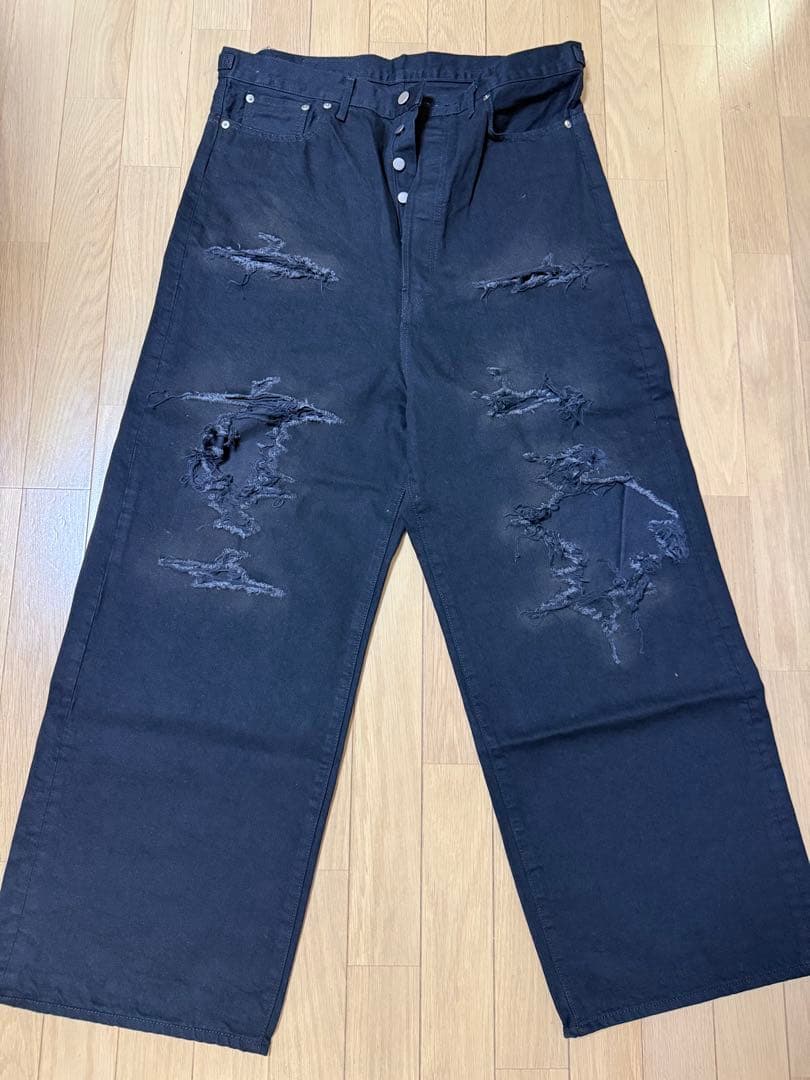 パンツ greatLAnd ORIGINAL DENIM PANT DESTROY 38