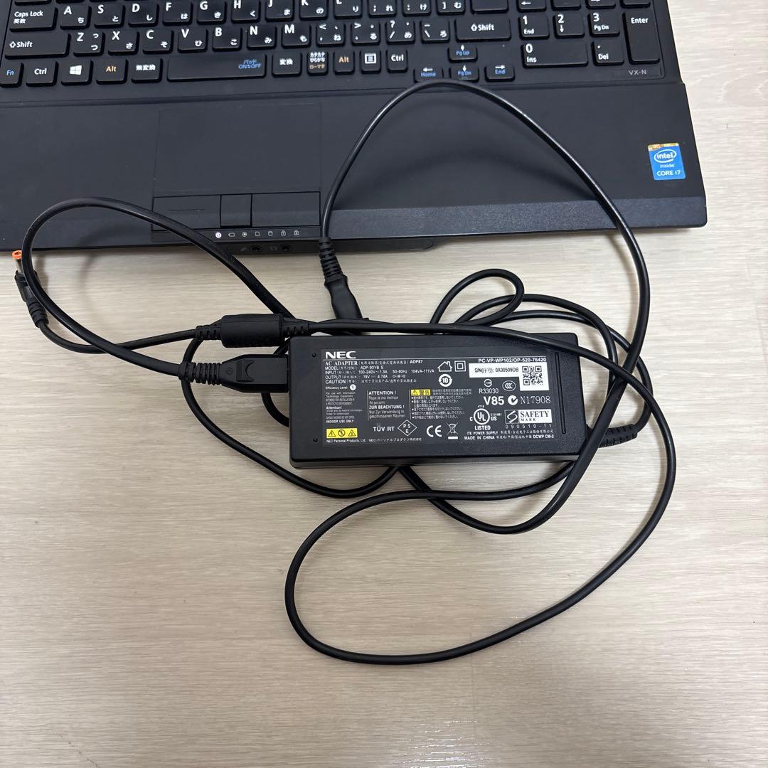 NEC ノートパソコン VK25LX i7 8GB 256GB