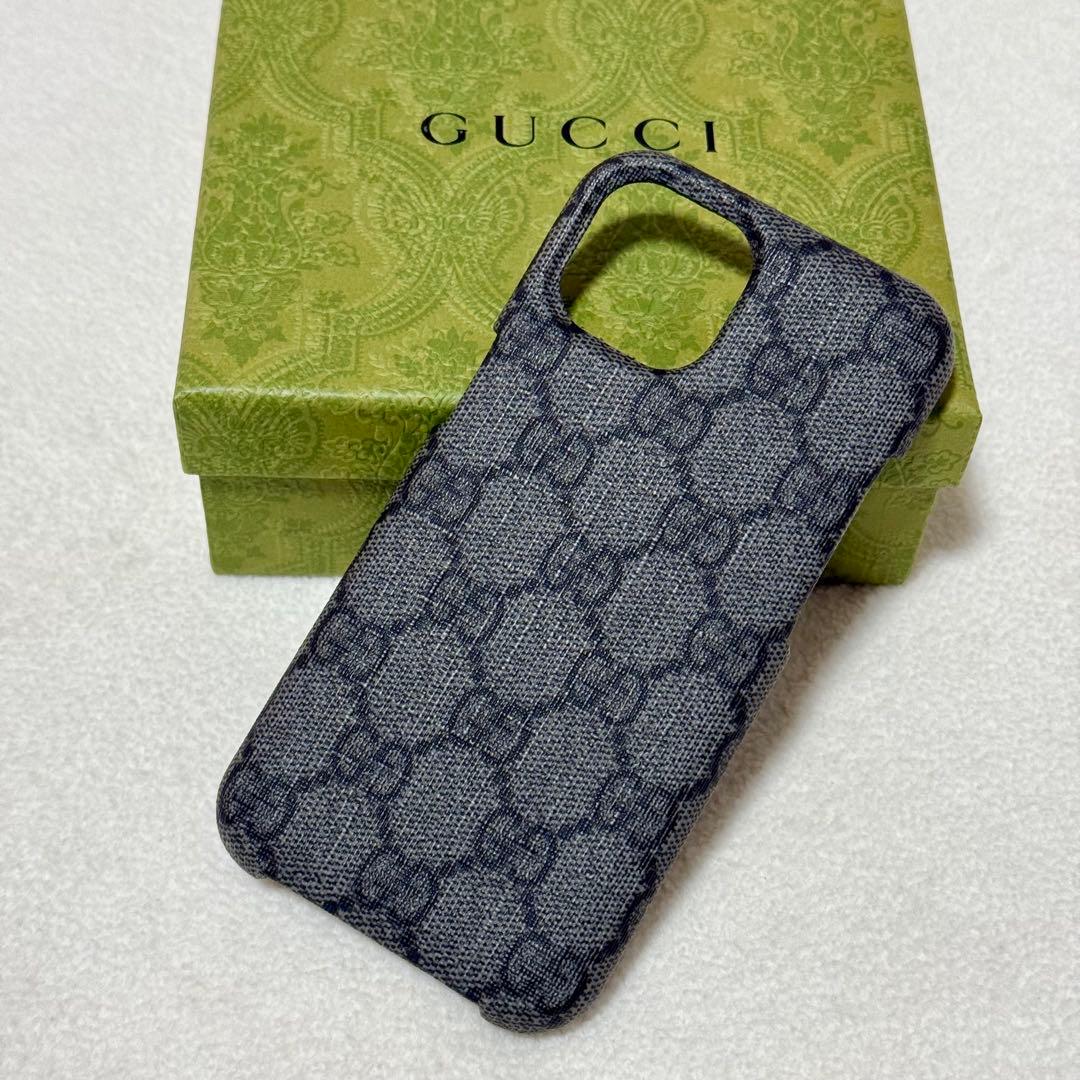 GUCCI iPhone15ケース GGパターン 正規品 未使用