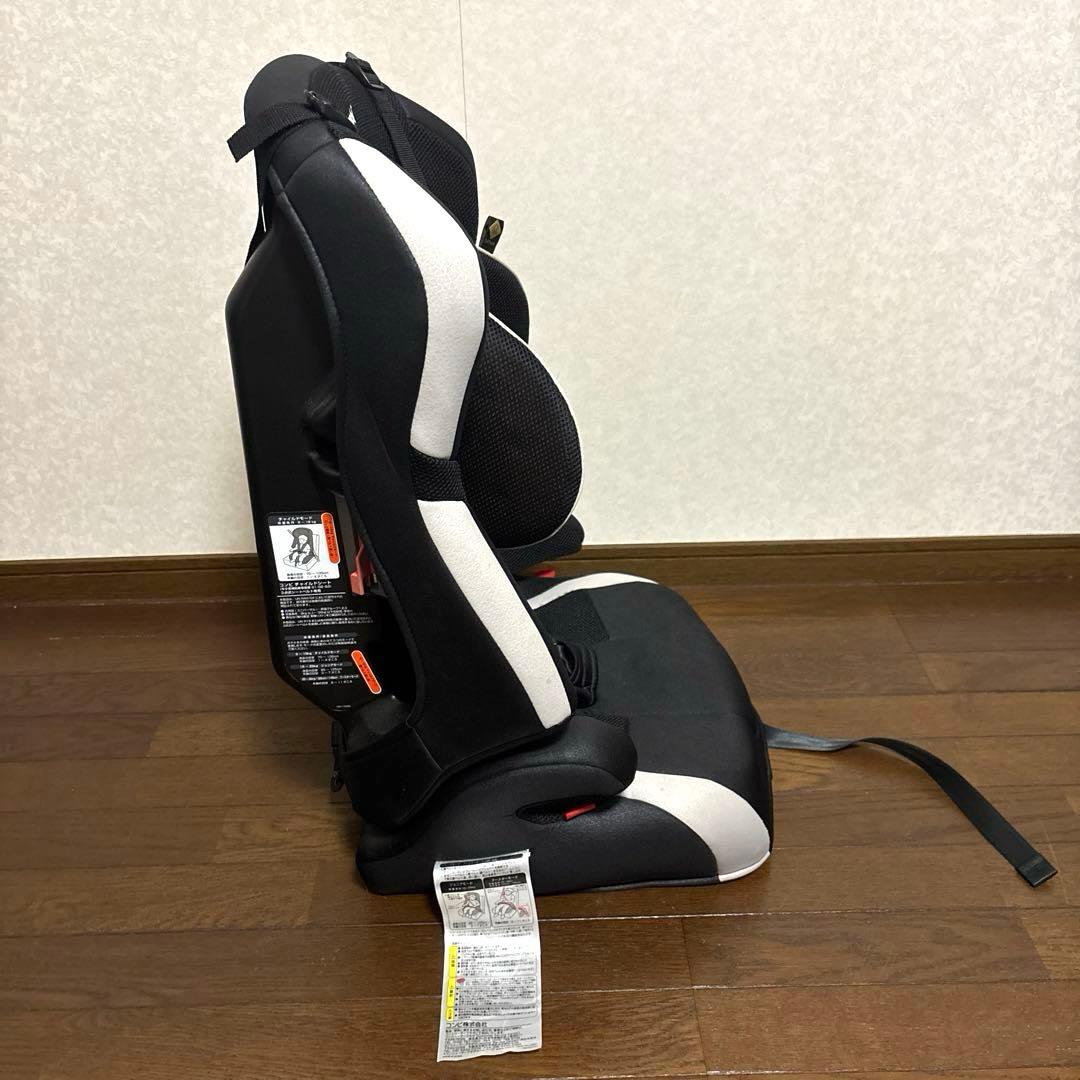 【美品】Combi ジョイトリップ エッグショック ブラック ジュニアシート