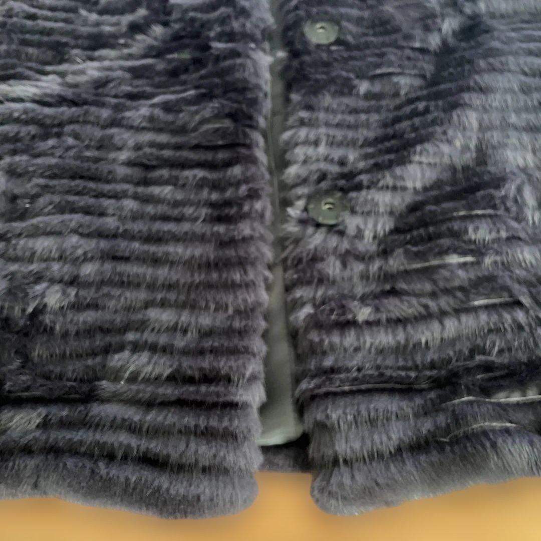 VIOLETA ダークネイビーファーベスト