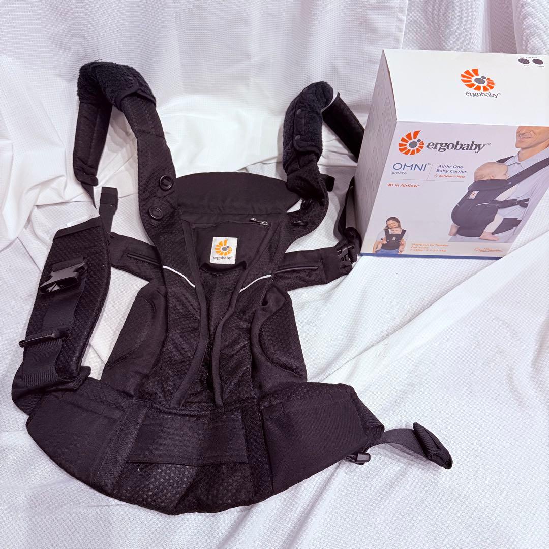 ergobaby OMNI Breeze　エルゴ オムニブリーズ　ブラック　箱付