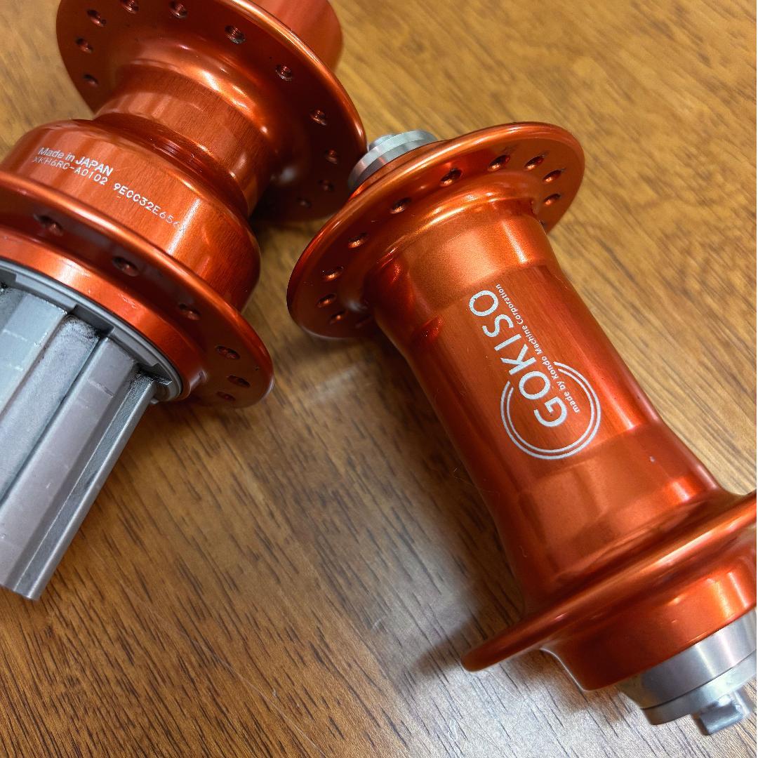 GOKISO xkh6fa-a0101ハブ 前後セット　希少32H　カンパフリー