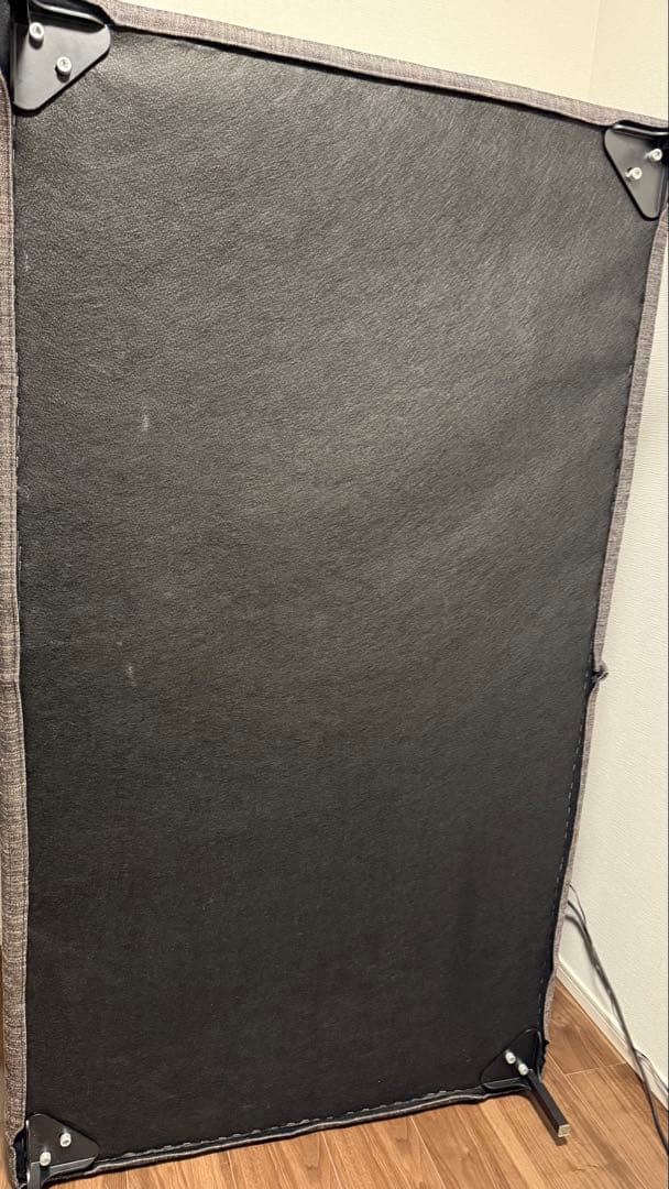 FLYMEe グレー ファブリックソファ 2人掛け