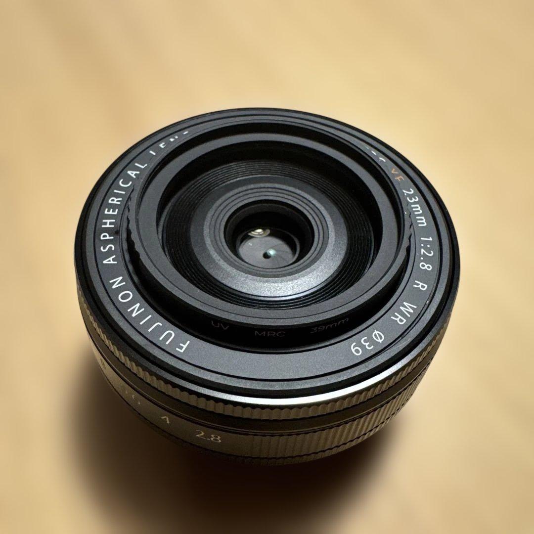 fujifilm レンズ　XF 23mm F2.8 R WR fujinon