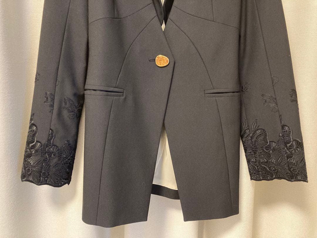 【極美品】MURRAL Morpho embroidery jacket 黒 2