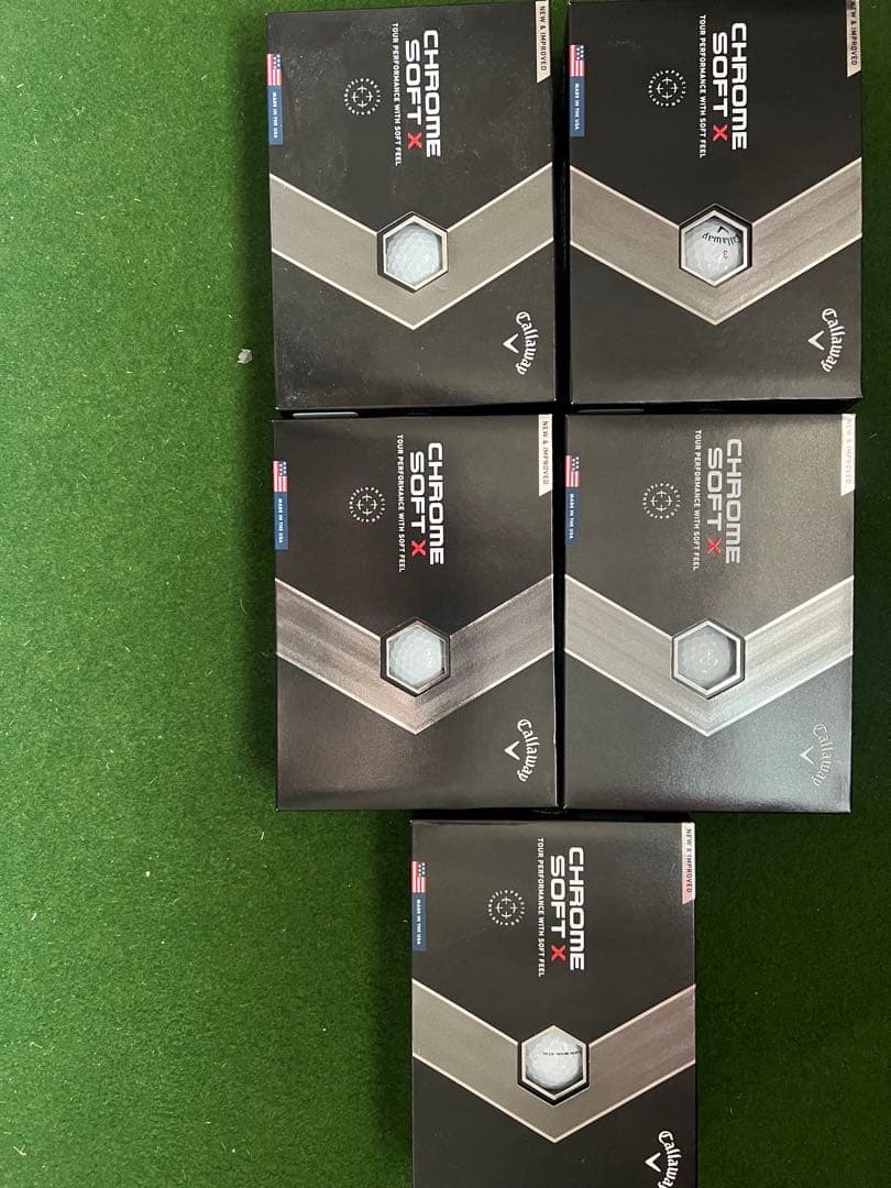Callaway Chrome Soft X ゴルフボール 5箱セット