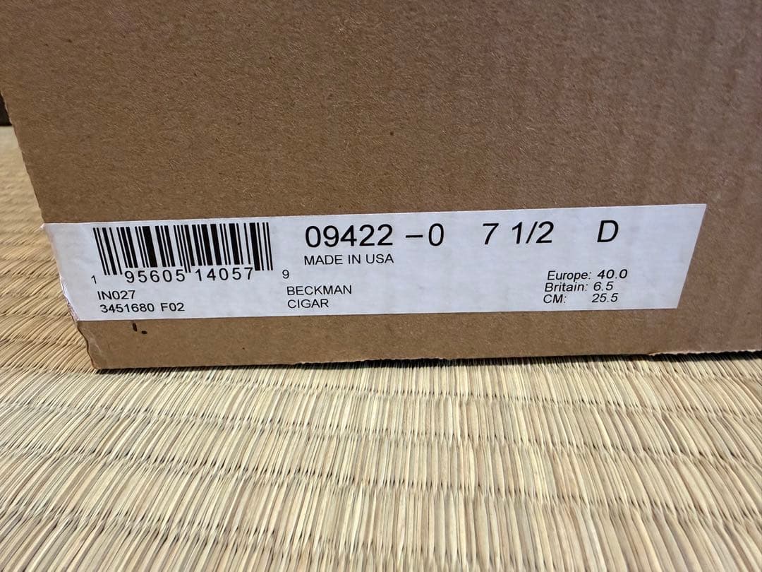 ＝ヴェノム＝未使用！RED WING 9422 ベックマン 7.5D