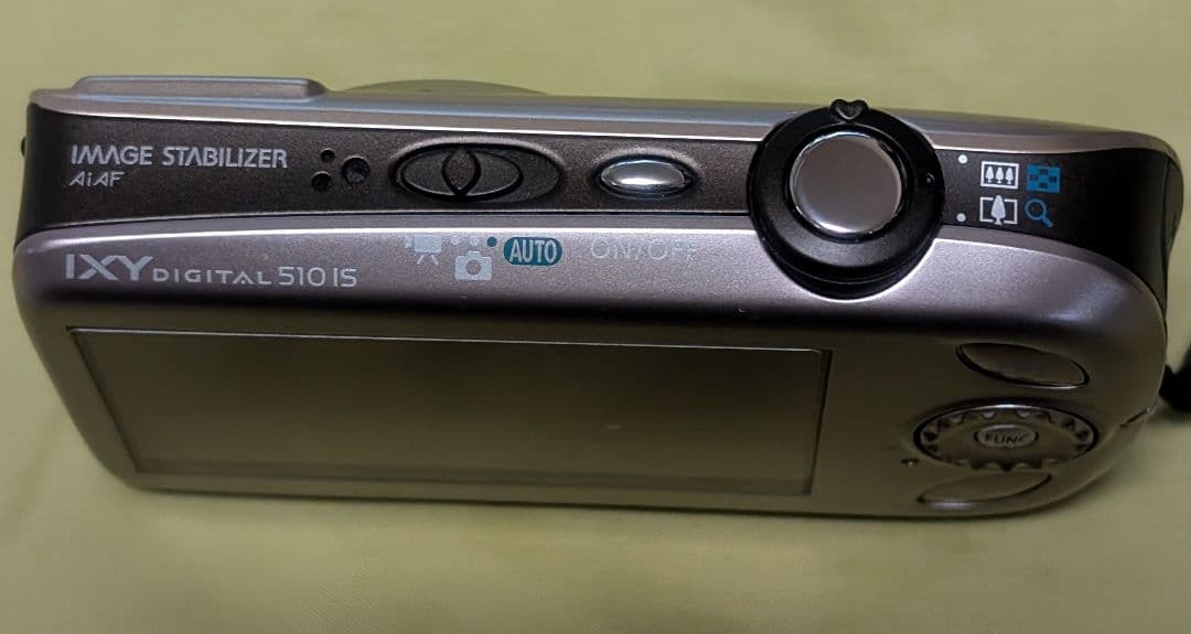 キャノン Canon デジカメ IXY DIGITAL 510 IS　ゴールド
