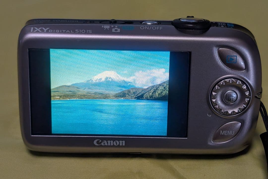 キャノン Canon デジカメ IXY DIGITAL 510 IS　ゴールド