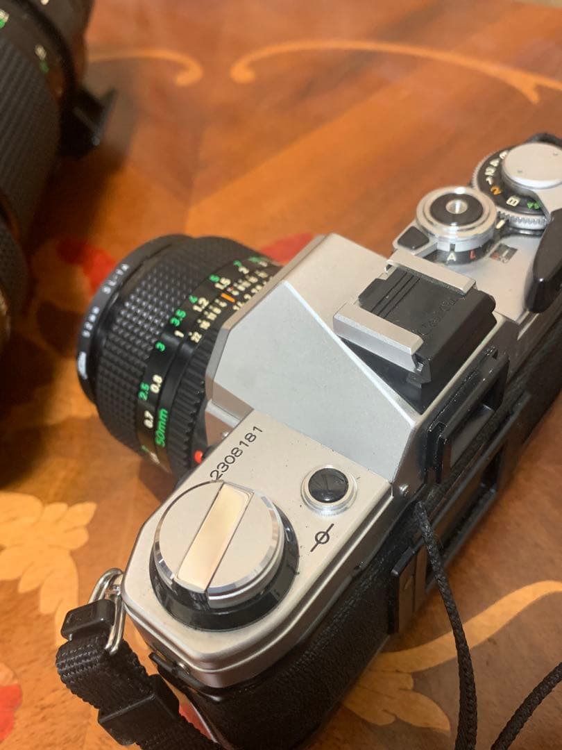 Canon AE-1 一眼レフカメラ FD 50mm望遠レンズ EXTENDER