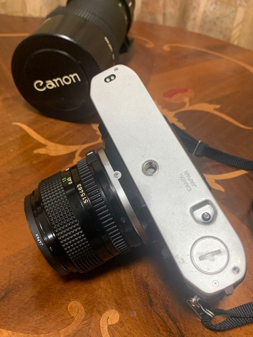 Canon AE-1 一眼レフカメラ FD 50mm望遠レンズ EXTENDER