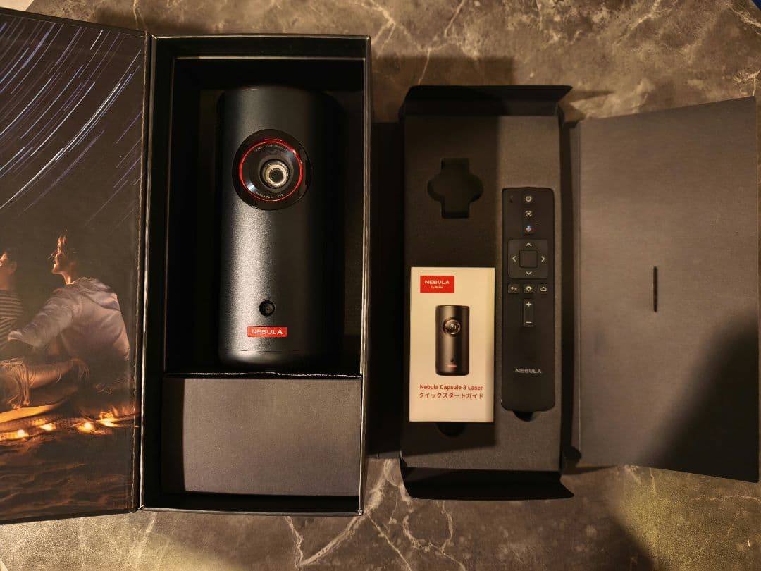 Nebula Capsule 3 Laser　プロジェクター【ジャンク品】