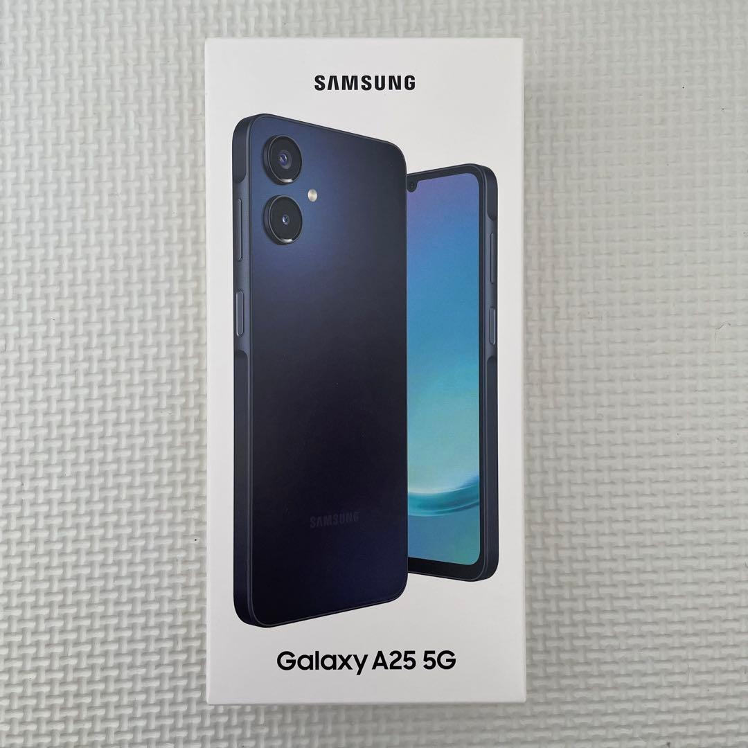 SAMSUNG Galaxy A25 5G 本体　ブラック　未使用　ギャラクシー