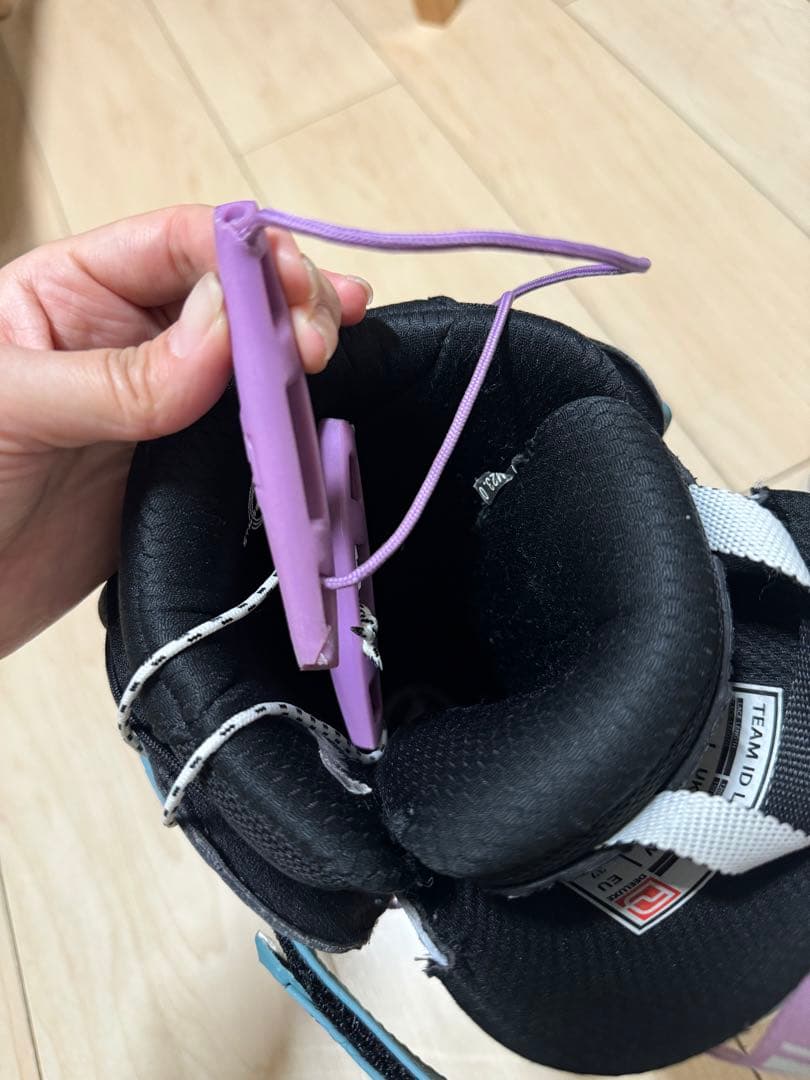 DEELUXE 女性用スノーボードブーツ ターコイズ/ピンク