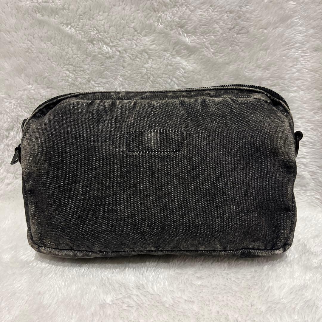 【希少・廃盤】ポーター✖︎ビームス　テヘラン ショルダーバッグ デニム2層　グレー