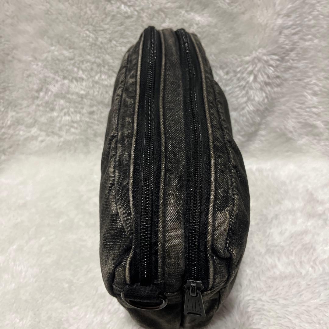 【希少・廃盤】ポーター✖︎ビームス　テヘラン ショルダーバッグ デニム2層　グレー