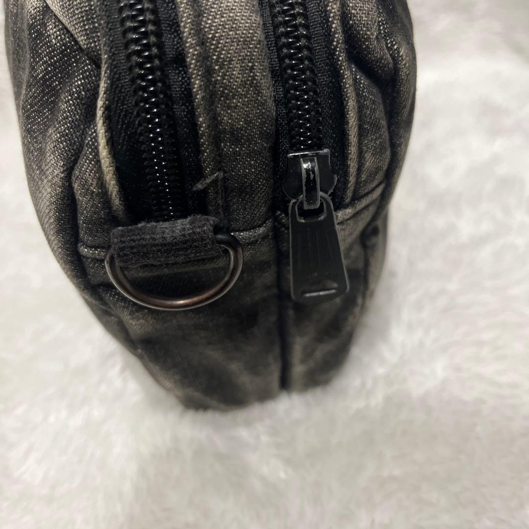 【希少・廃盤】ポーター✖︎ビームス　テヘラン ショルダーバッグ デニム2層　グレー