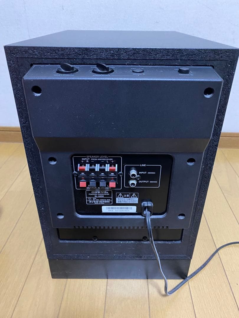onkyoアンプ内蔵サブウーファー SL-A250