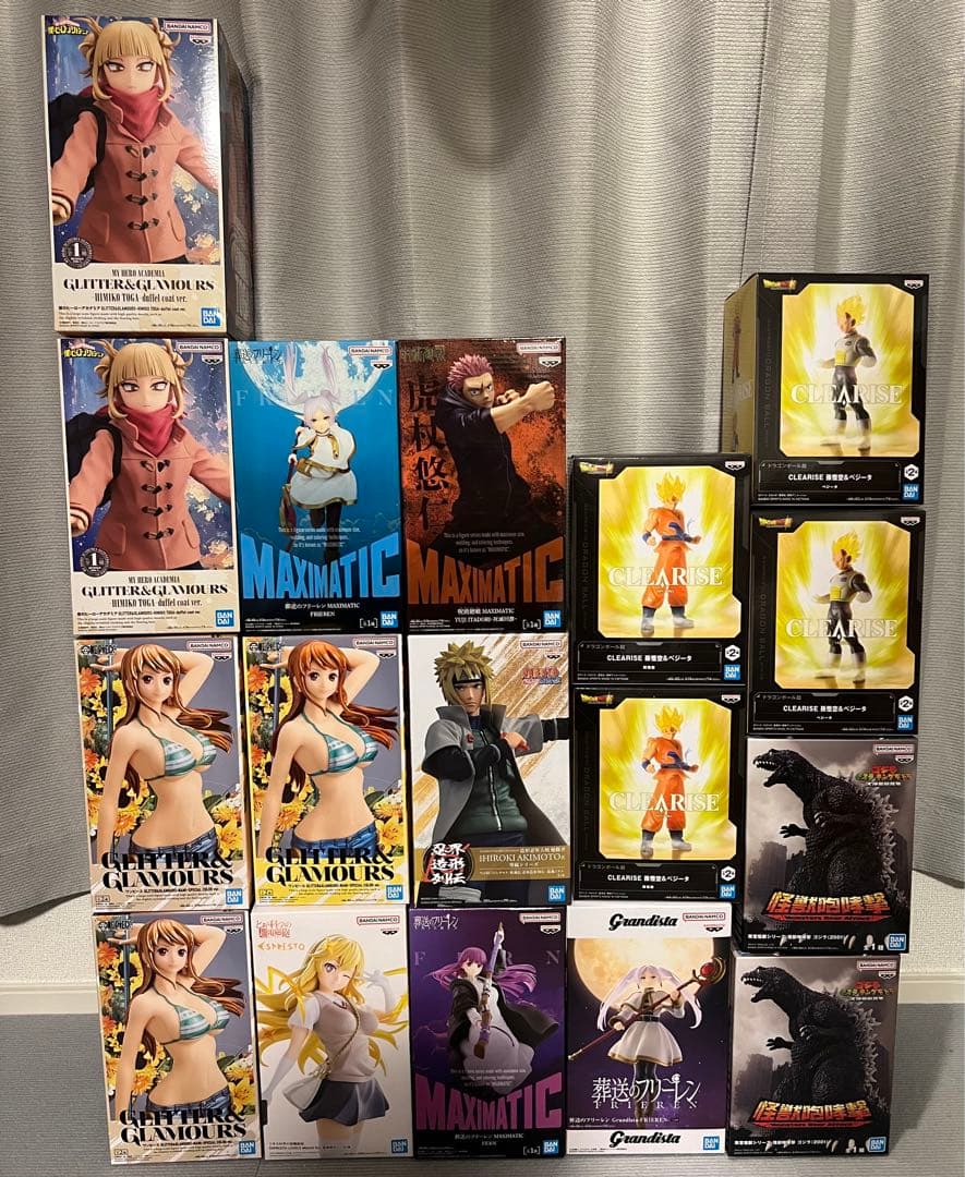 新作プライズフィギュア17個まとめ売り