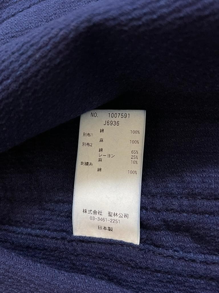 BLUE BLUEJAPANパッチワークジャケット M 新品 定価77,000円