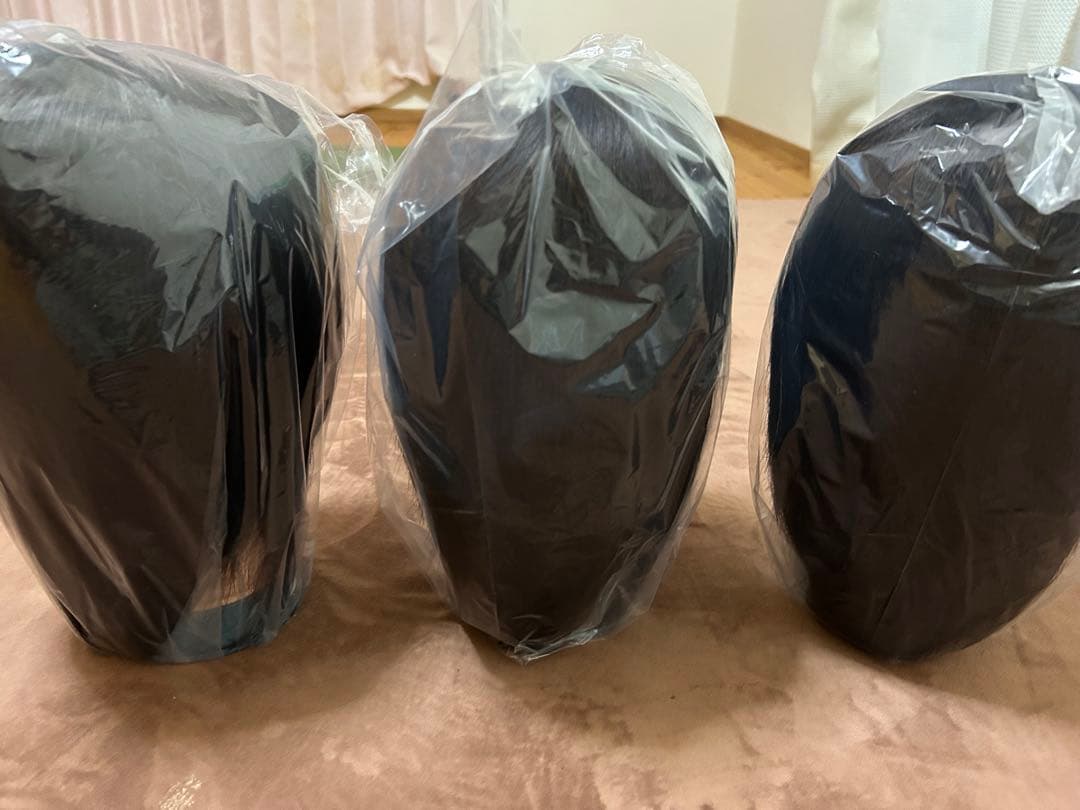 新品 美容師実技試験用 標準使用モデルヴィッグ マネキン 3体セット