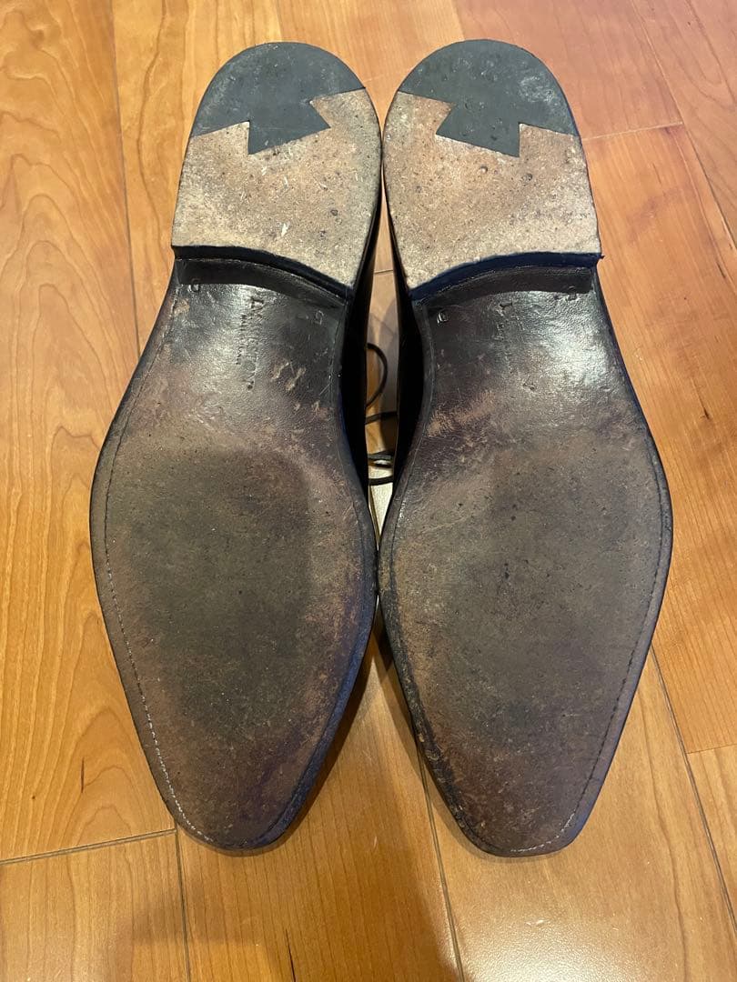 J.M.WESTON シューツリー付 5/D 437 Vフロントダービー