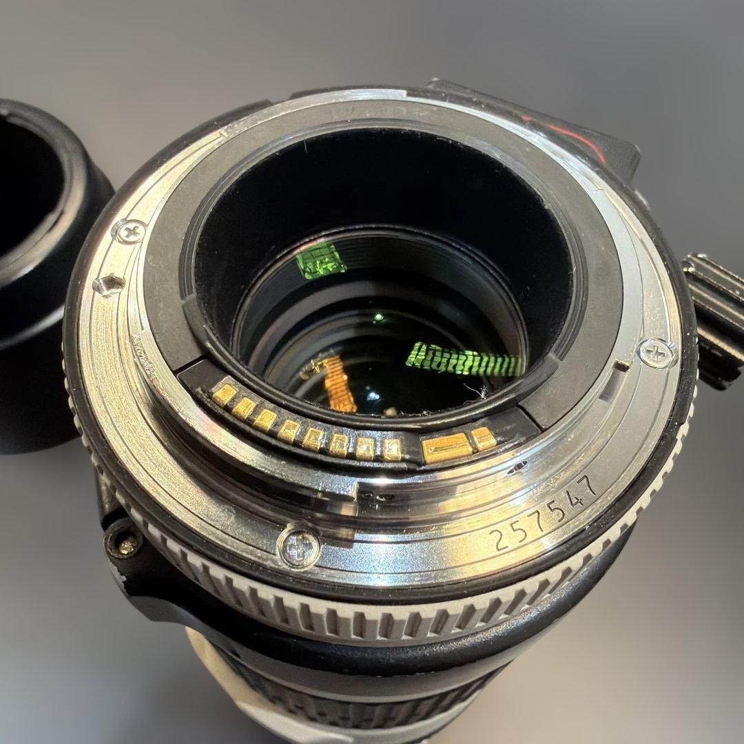 Canon EF70-200mm F4L IS USM フード、三脚座付き